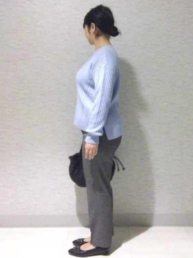 sakoさんの「Reflect｜【ゆったり着られる◎】ワイドリブニットプルオーバー」を使ったコーディネート