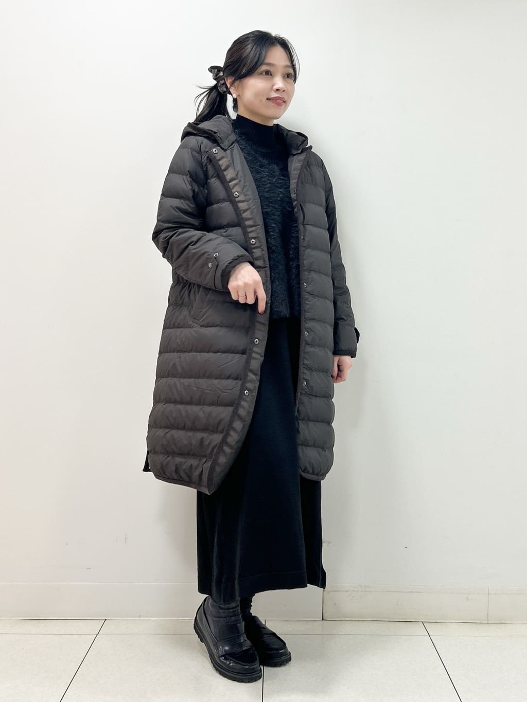 Kaiさんの「Dessin｜【撥水・2WAY】ミュラーダウンコートロング丈」を使ったコーディネート