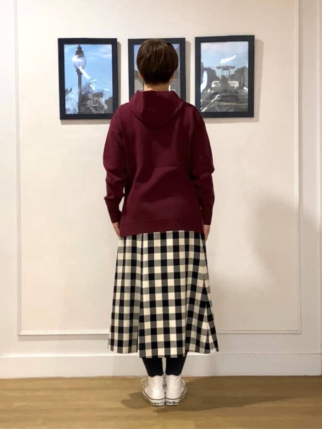 Hiroさんの「Dessin｜【洗える／体型カバー】ちょうどいいニットパーカ」を使ったコーディネート