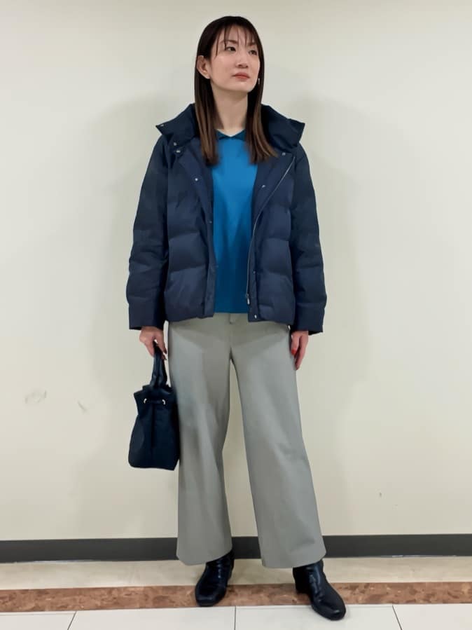 タカハシさんの「Reflect｜【すっきりシルエット】ショート丈ダウンコート」を使ったコーディネート
