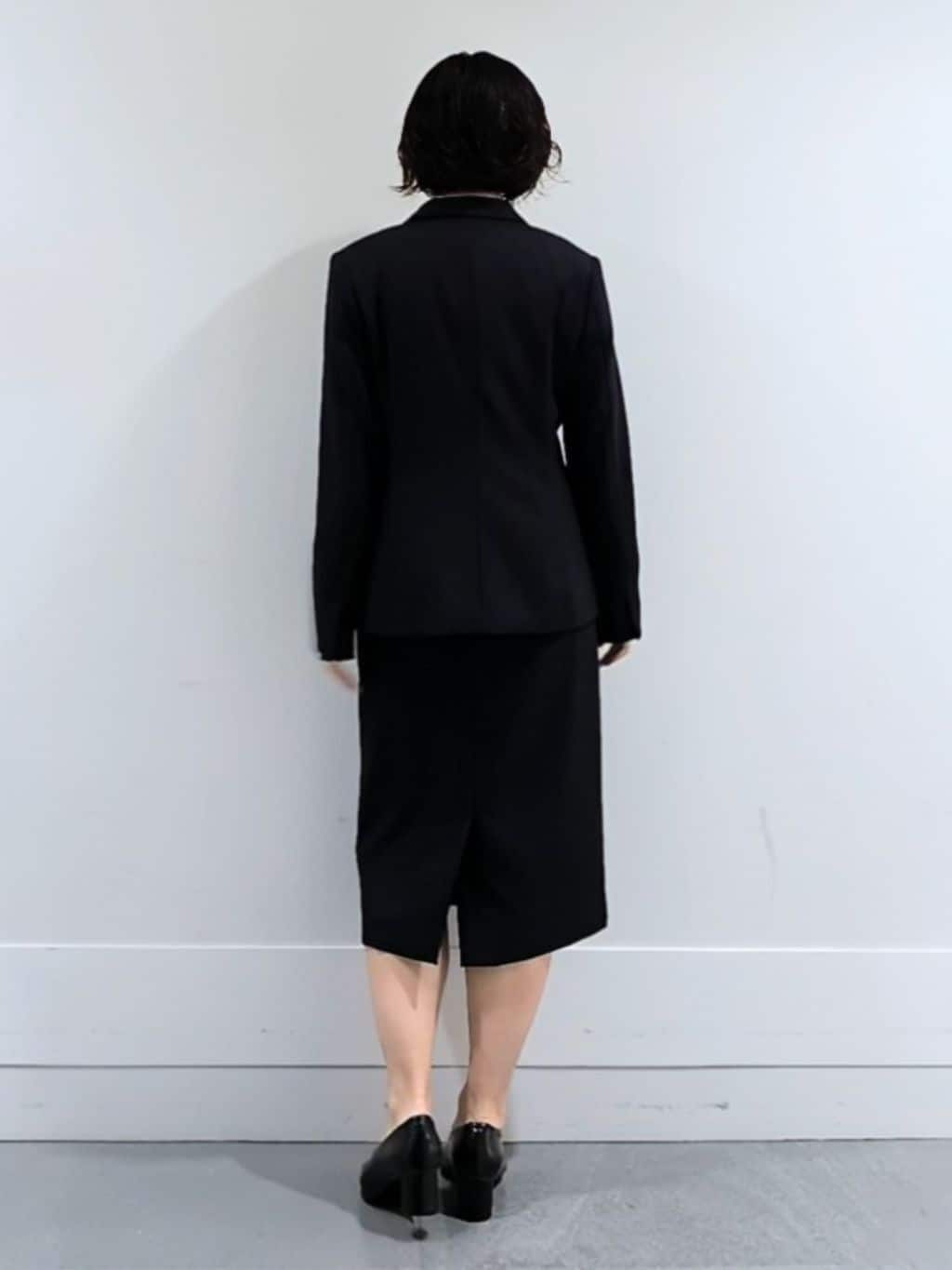 ミズタさんの「UNTITLED｜【洗える/お仕事スーツ】ドライメランジ テーラードジャケット」を使ったコーディネート