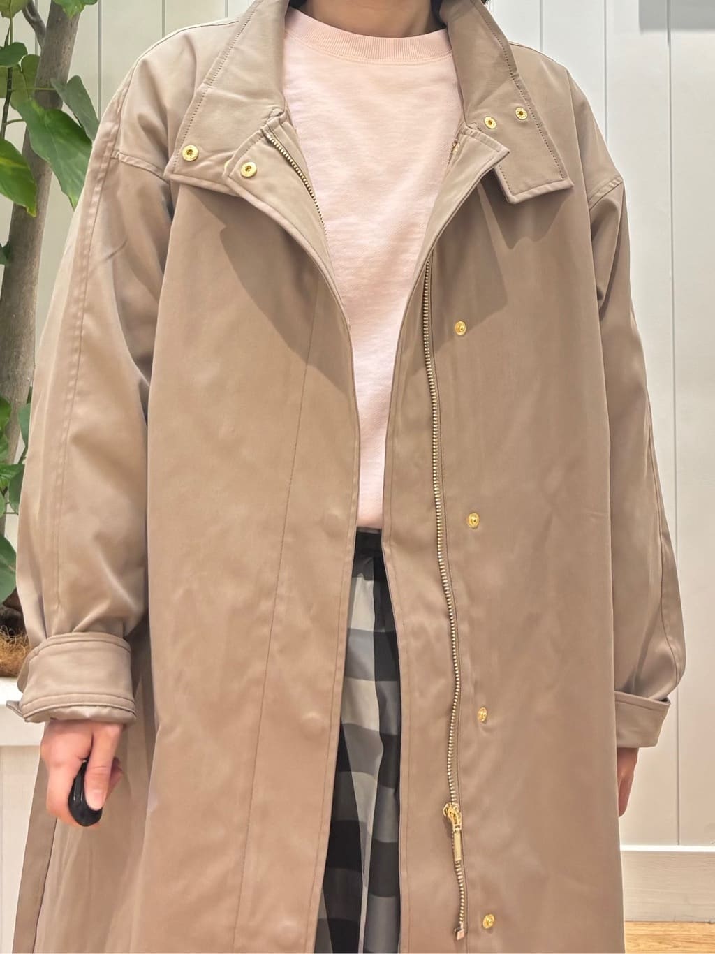 OKADAさんの「Dessin｜【4WAY/洗える】ベスト付き中綿キルトコート」を使ったコーディネート