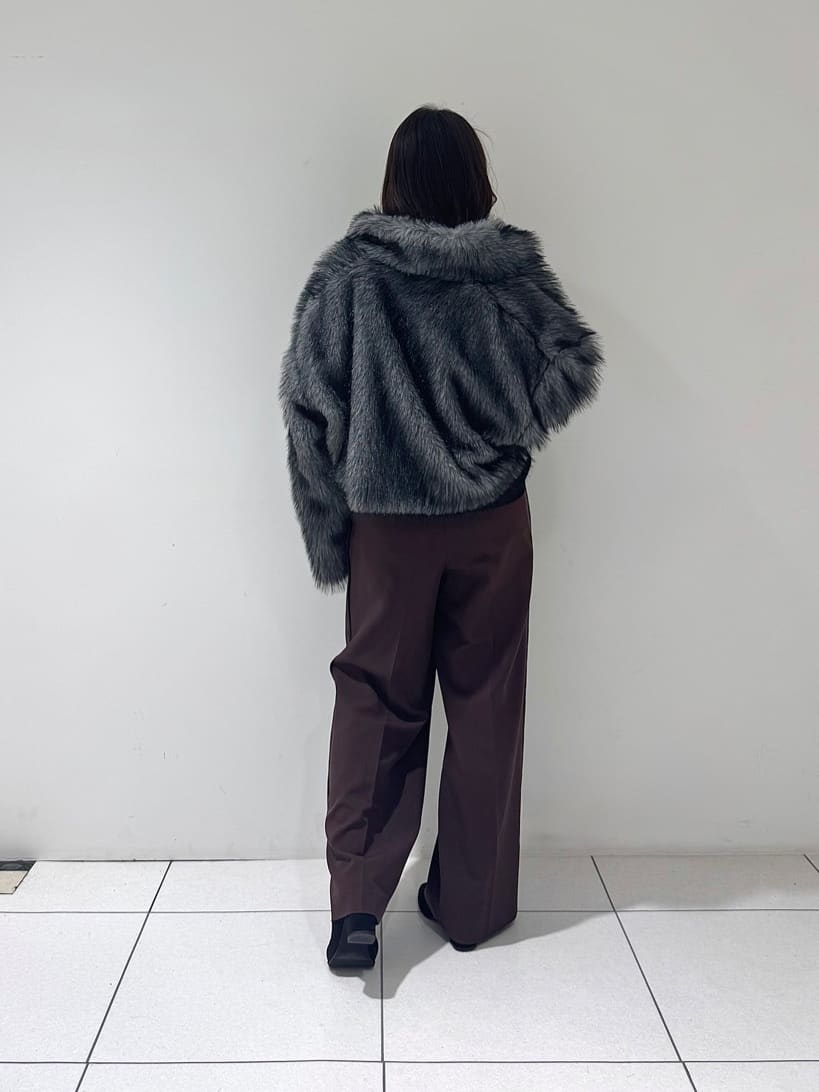 そんさんの「INDIVI｜Comfy SET UP｜イージーストレートワイドパンツ【セットアップ対応／通勤/カセット服】」を使ったコーディネート