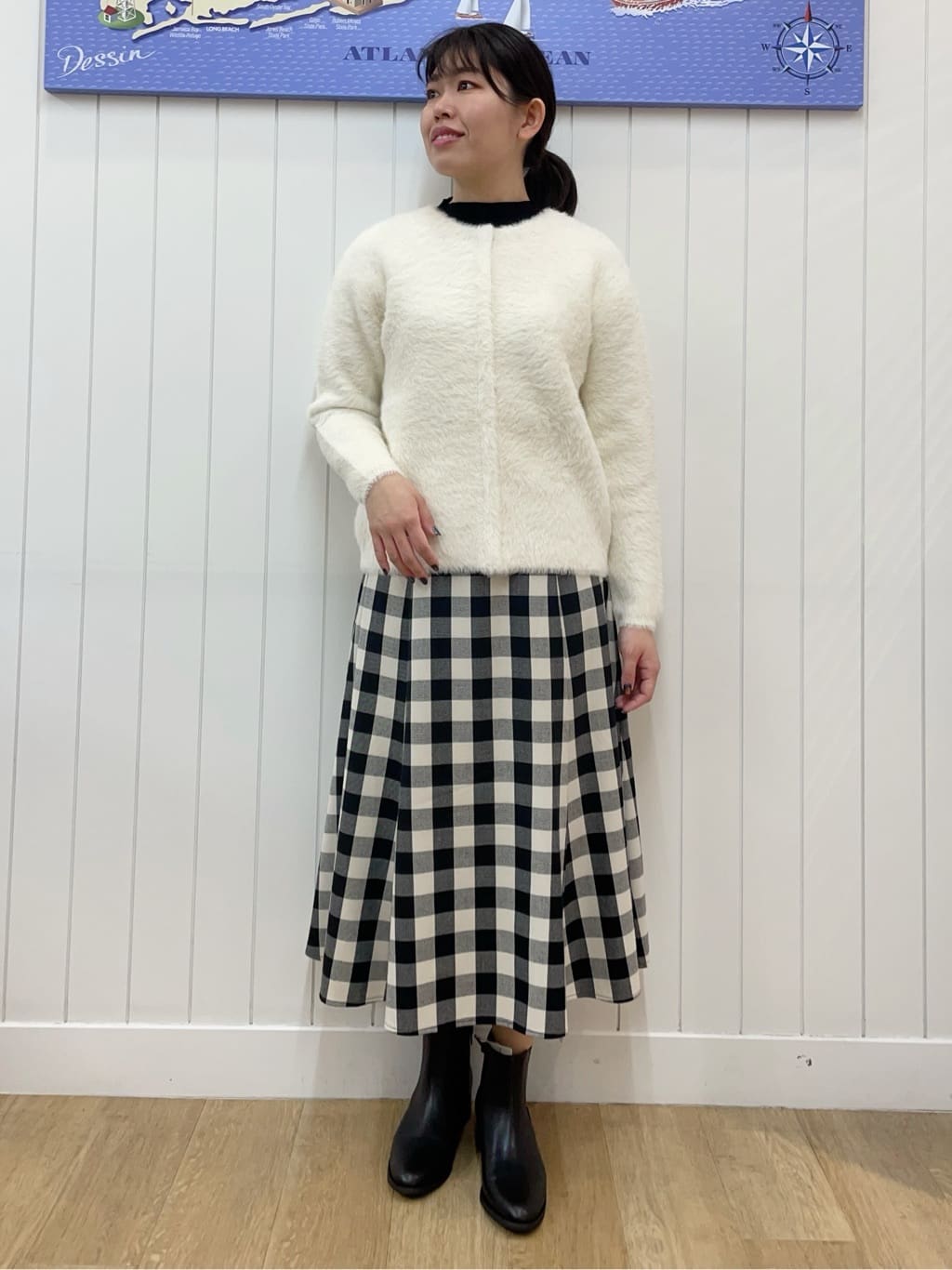 Mayaさんの「Dessin｜2WAYコードハンドルミニトート」を使ったコーディネート