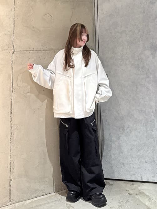 MIKAさんの「tk.TAKEO KIKUCHI｜フライトジャケット」を使ったコーディネート