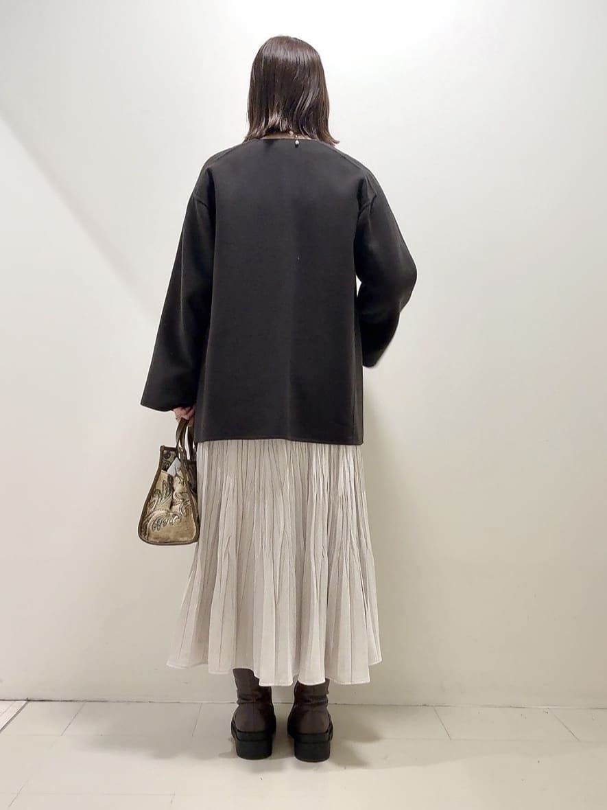 YUIさんの「UNTITLED｜【ミディ丈/軽やか】セミラグランリバー コート」を使ったコーディネート