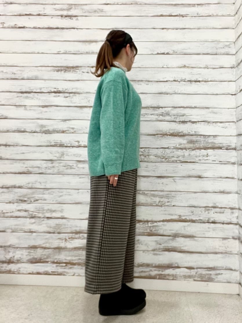 ゆっきーさんの「SHOO･LA･RUE｜【洗濯機可/S-LL】体型カバーにも ガウチョパンツ」を使ったコーディネート