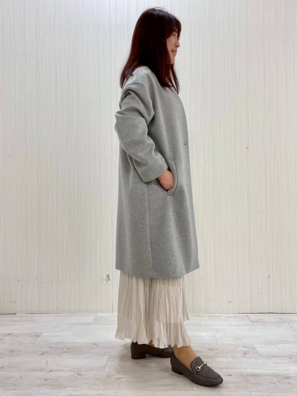 Mさんの「UNTITLED｜【8色展開/洗える】ウールカシミヤ ハイネックニット」を使ったコーディネート