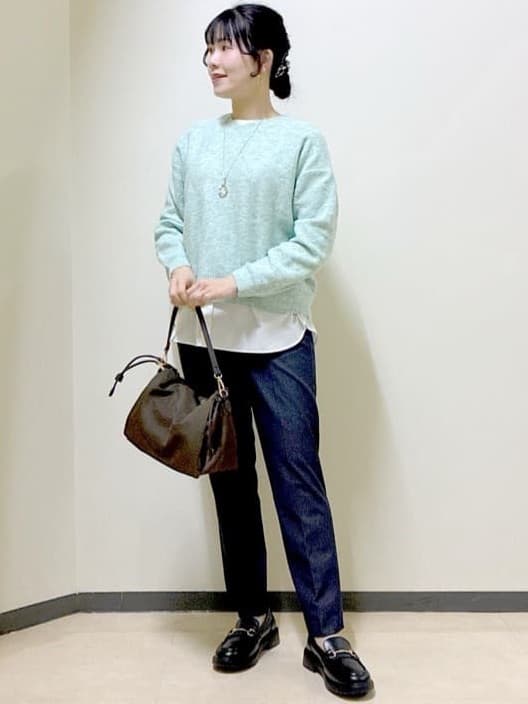  beni_gingerさんの「Reflect｜【重ね着でも一枚着でも◎】ドッキングジャージトップス」を使ったコーディネート