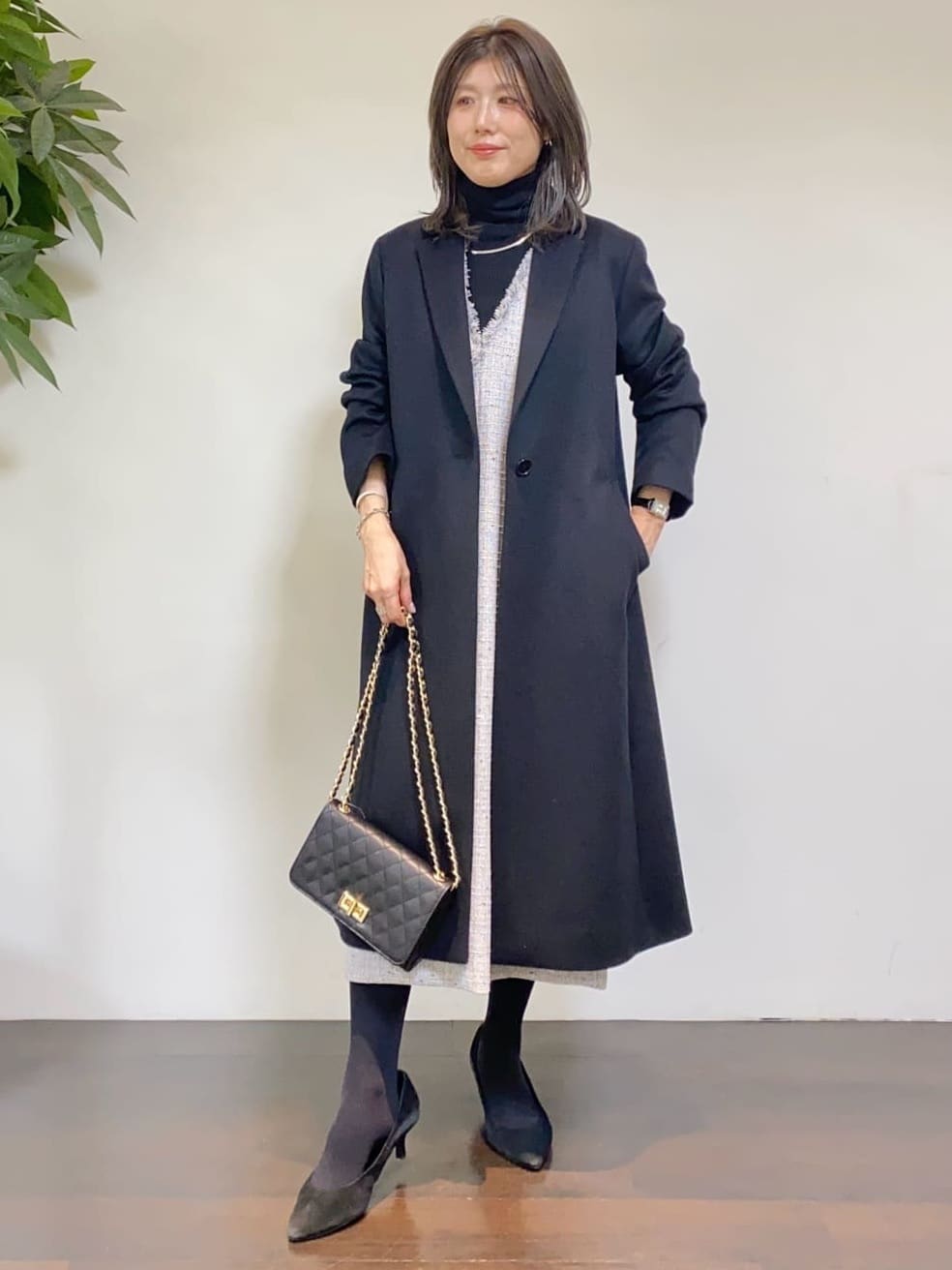 tomoさんの「UNTITLED｜【スタイリッシュ／オンオフ兼用】ウールチェスターコート」を使ったコーディネート