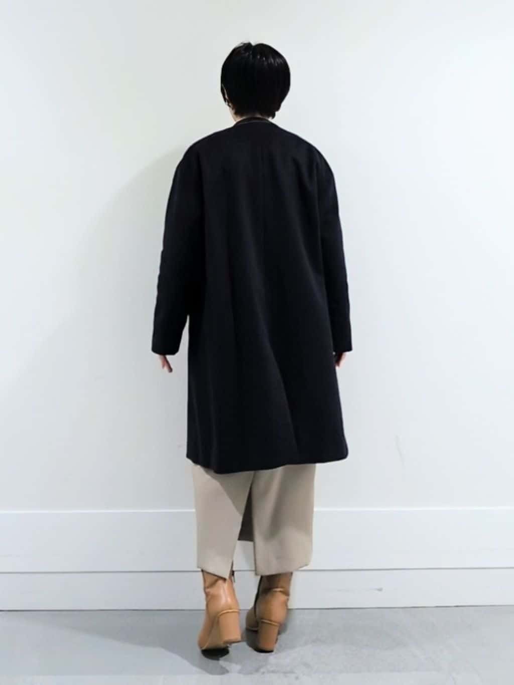 ミズタさんの「UNTITLED｜【ゆったりサイズ／着丈短め】ジップニットカーディガン」を使ったコーディネート