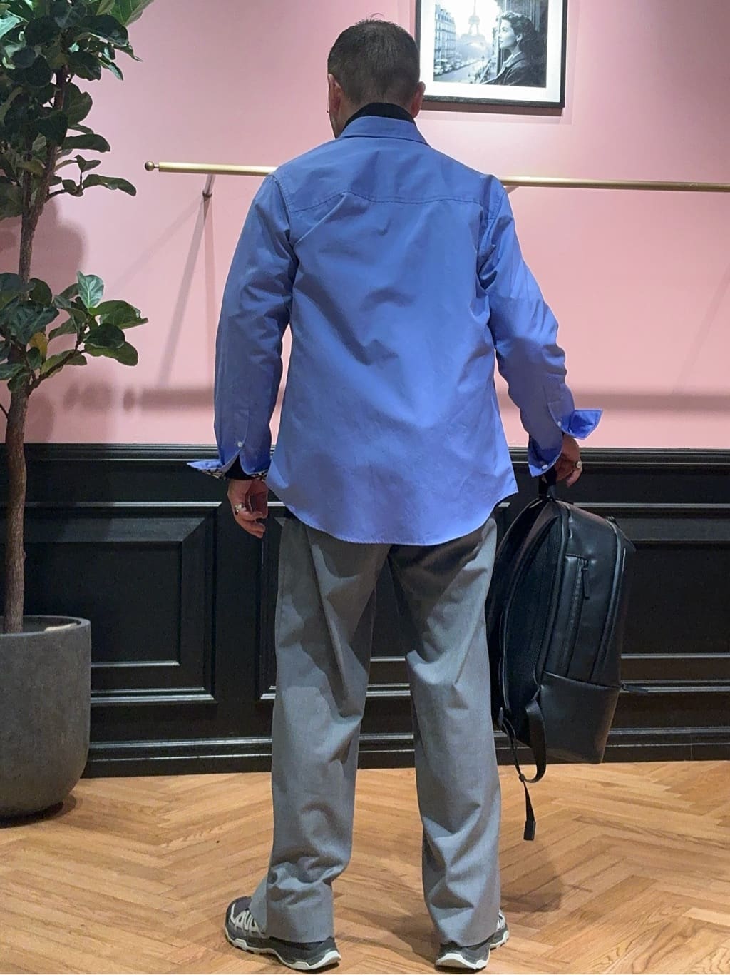 torigoeさんの「DRESSTERIOR｜リサイクルレザーバックパック」を使ったコーディネート