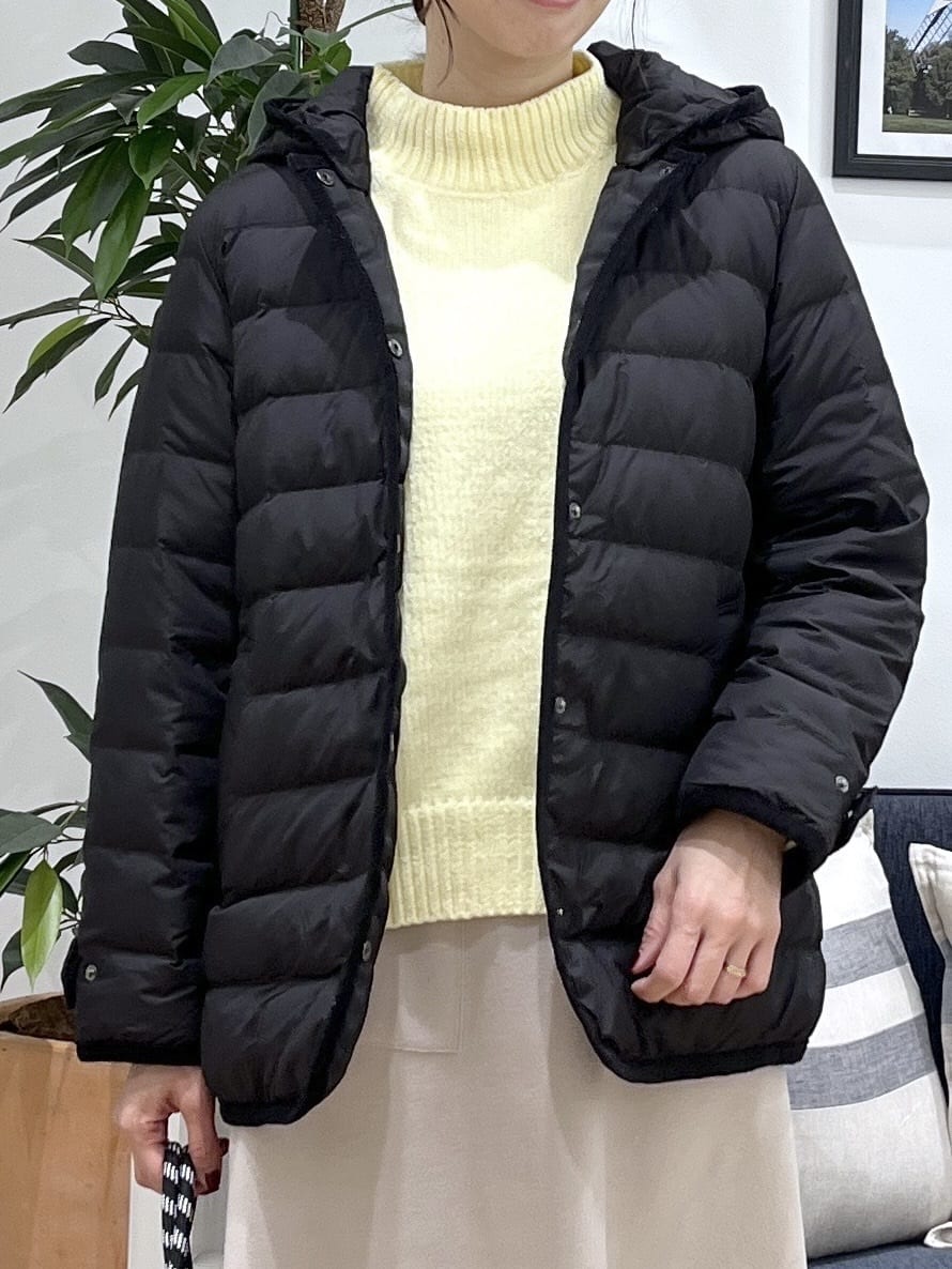 canaさんの「Dessin｜【撥水・2WAY】ミュラーダウンコートミドル丈」を使ったコーディネート