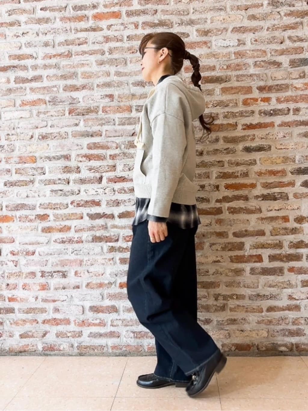 Yasucoさんの「Dessin｜【洗える】デニムカーブパンツ」を使ったコーディネート