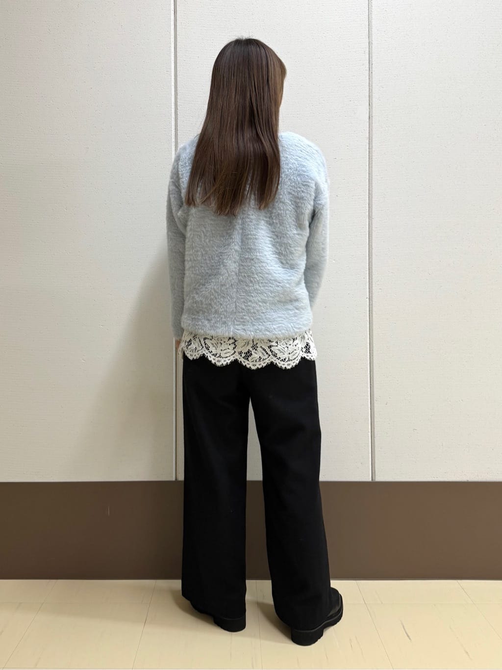 mamiさんの「INDIVI｜【洗える】エアリーシャギートップス」を使ったコーディネート