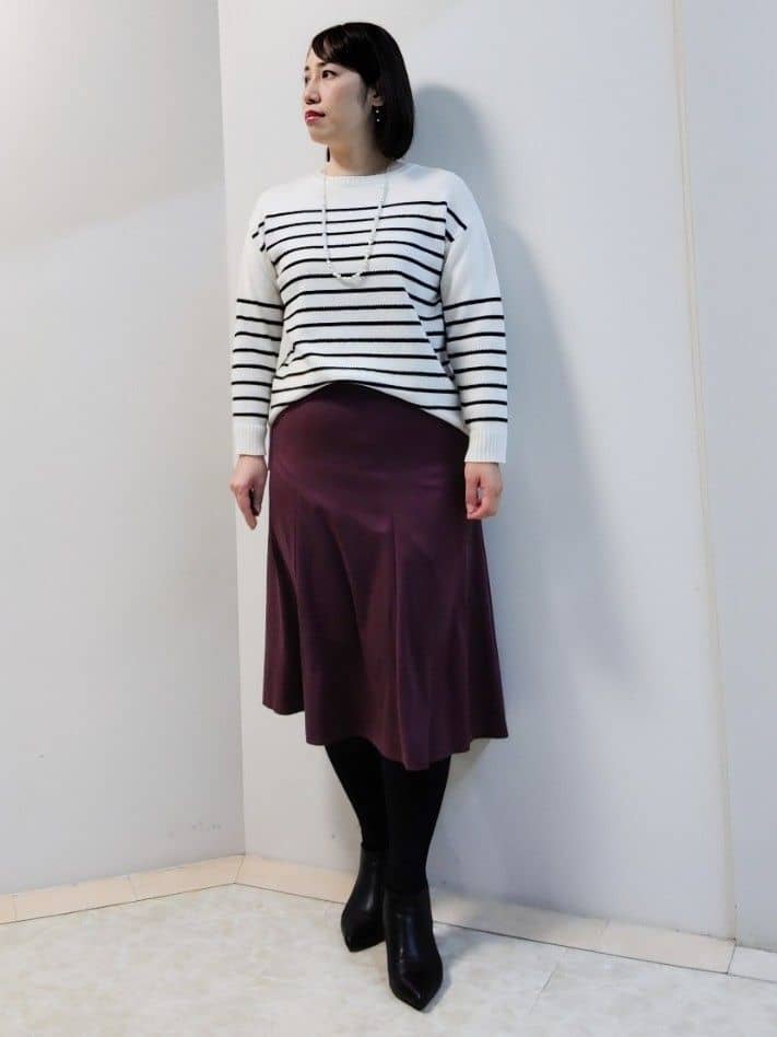 エリさんの「Reflect｜【すっきりシルエット】ショート丈ダウンコート」を使ったコーディネート