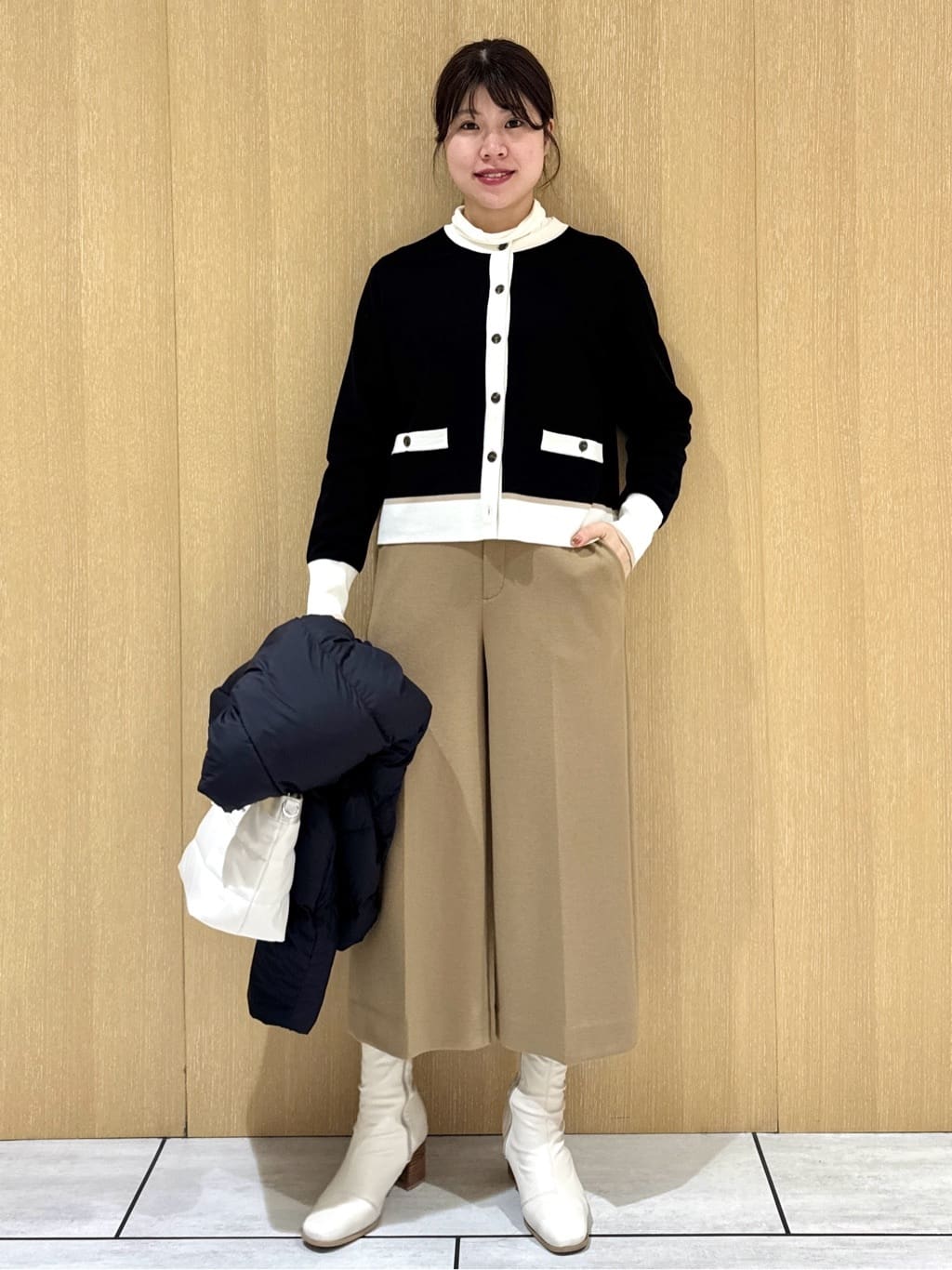 nanaさんの「UNTITLED｜【トレンド/撥水機能/防寒】ショートダウンコート」を使ったコーディネート