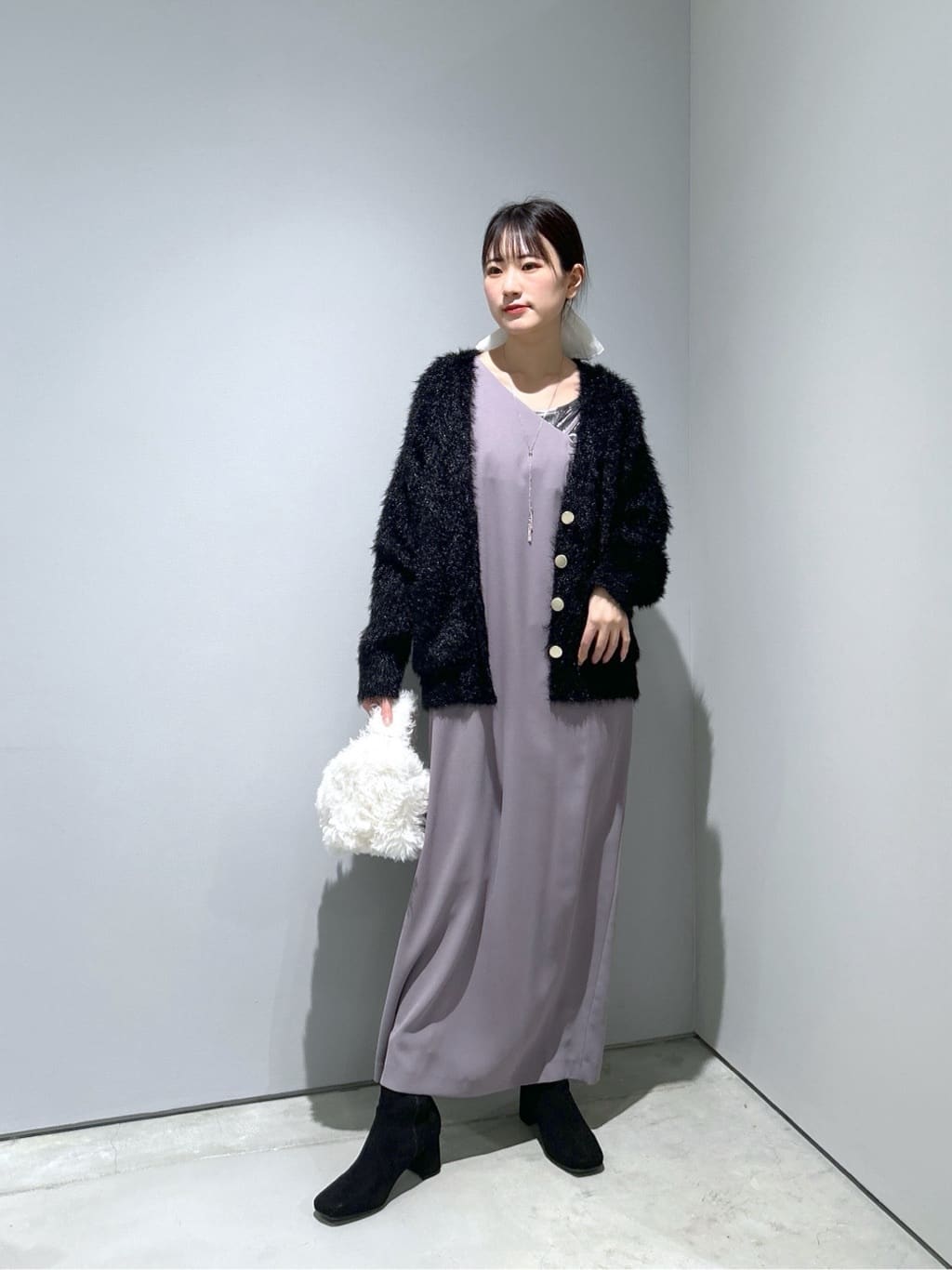 Renoさんの「INDIVI｜ワンショルダーワンピース」を使ったコーディネート