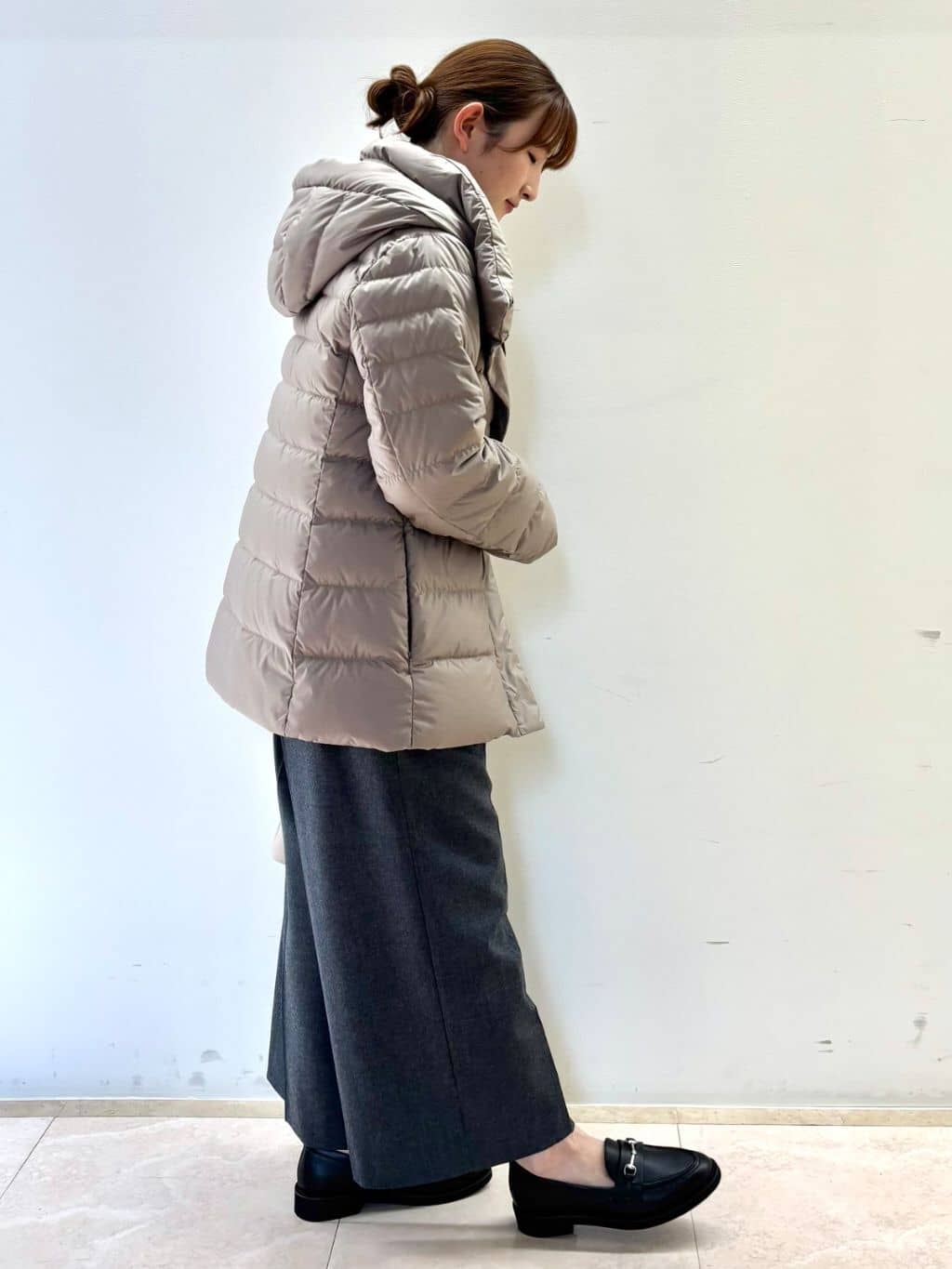 Satoさんの「Reflect｜【SS-4Lサイズ】フーデッドミドルダウンコート」を使ったコーディネート