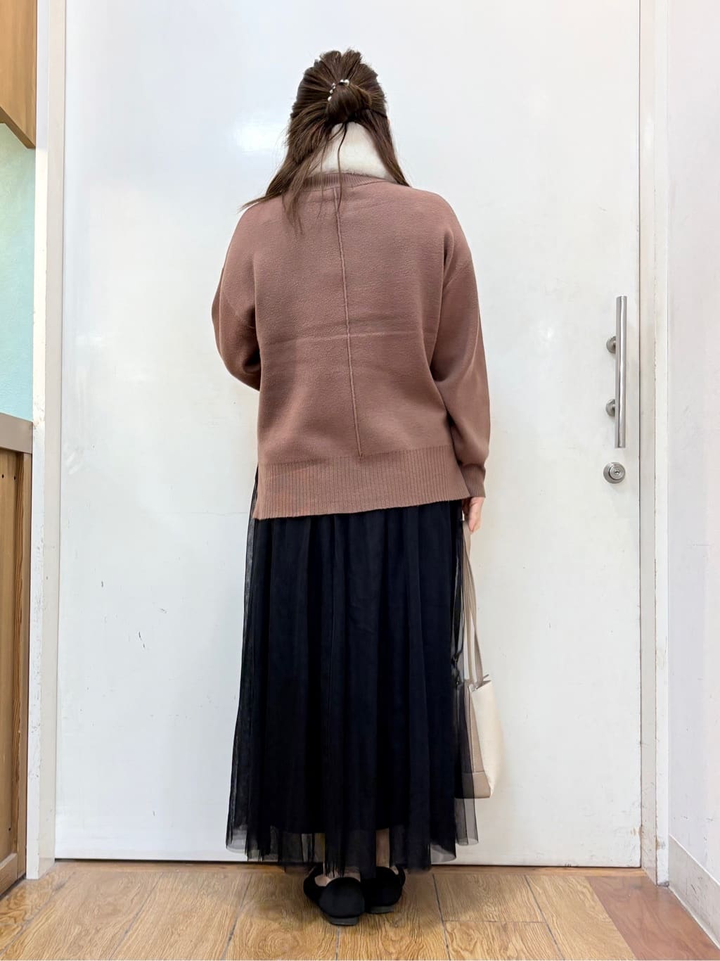 だいわさんの「SHOO･LA･RUE｜【洗濯機可】セレモニーからデイリーまで ふんわり軽やか チュールギャザースカート」を使ったコーディネート