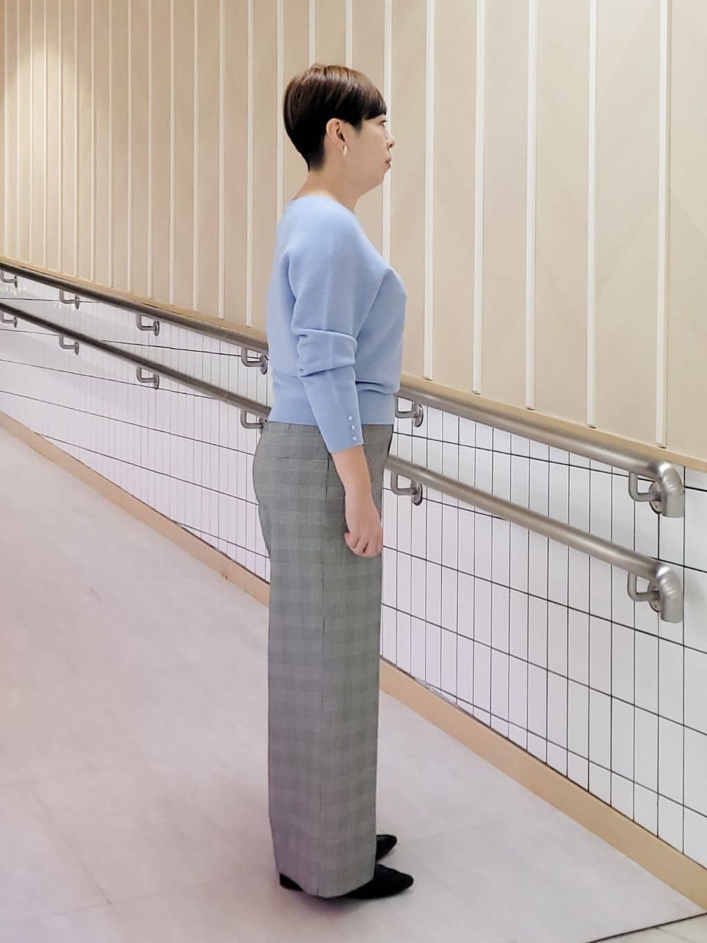 tomoさんの「COUP DE CHANCE｜【手洗い可】ストレートワイドパンツ」を使ったコーディネート