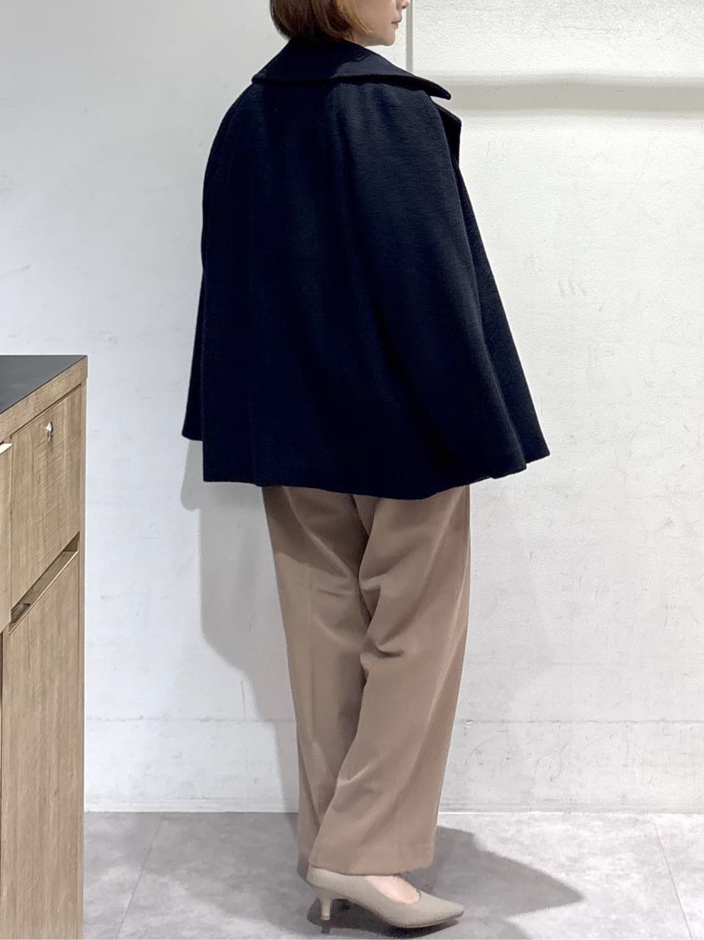 たけねぇさんの「OPAQUE.CLIP｜カシミヤブレンドウールミドルピーコート」を使ったコーディネート
