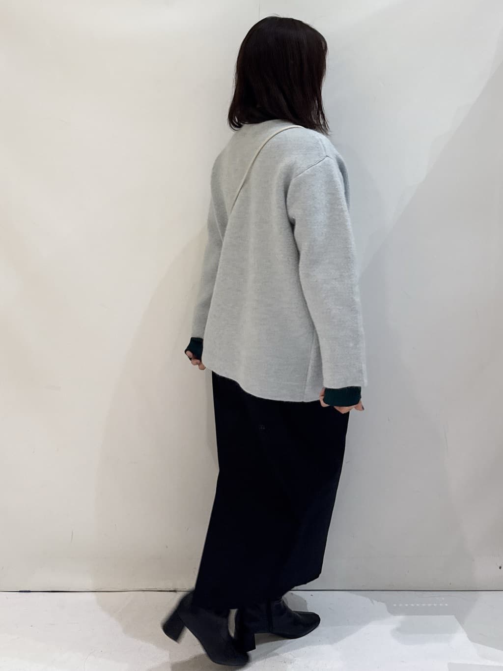 nakkoさんの「OPAQUE.CLIP｜ハイネックリブニット【洗濯機OK】」を使ったコーディネート