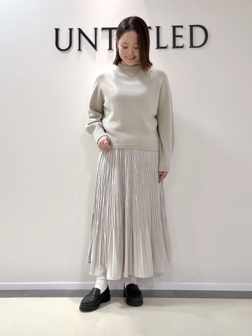 YUIさんの「UNTITLED｜【着回しが効く／オンオフアウター】ウールショートコート」を使ったコーディネート