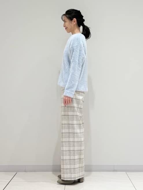 kayoさんの「INDIVI｜【洗える】エアリーシャギートップス」を使ったコーディネート