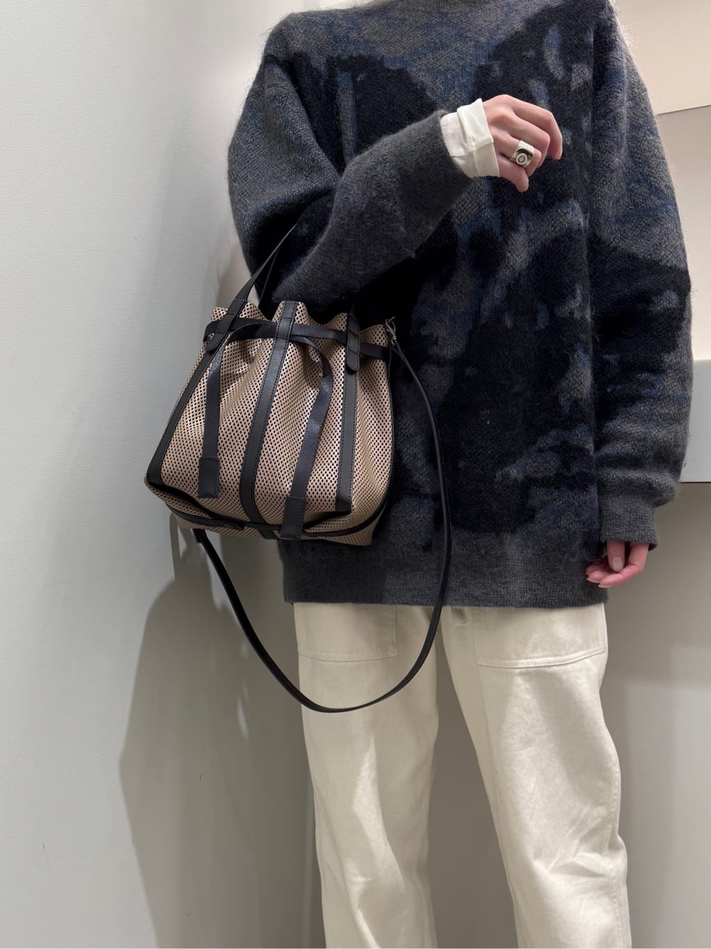 Kさんの「HIROKO HAYASHI｜PANIER（パニエ）2wayショルダーバッグ」を使ったコーディネート