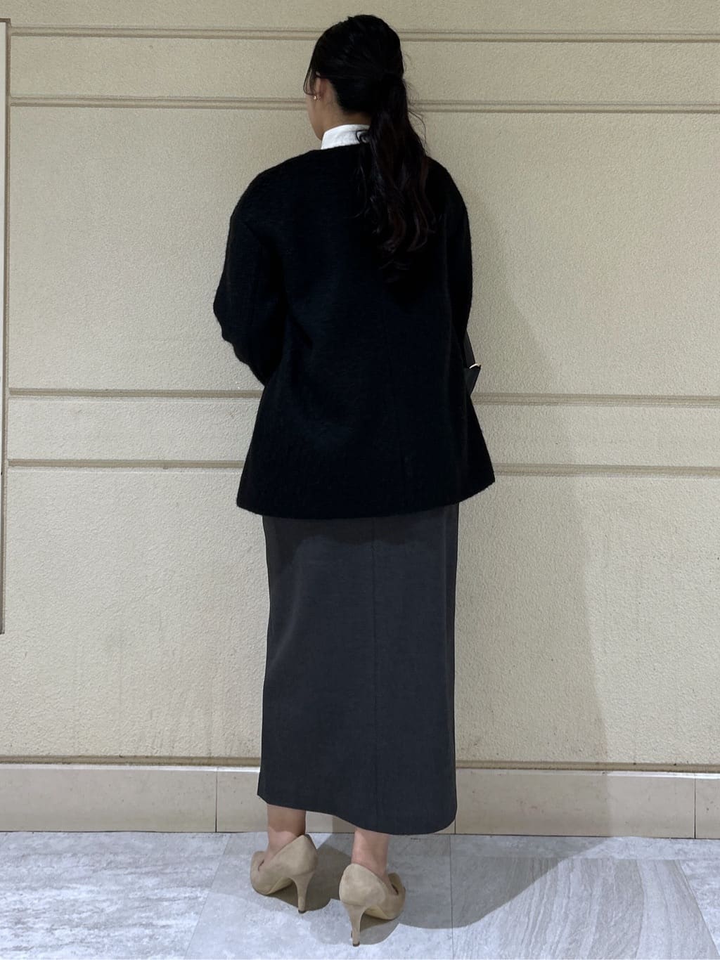 Momokaさんの「COUP DE CHANCE｜【手洗い可／日本製】シアーリボンブラウス」を使ったコーディネート