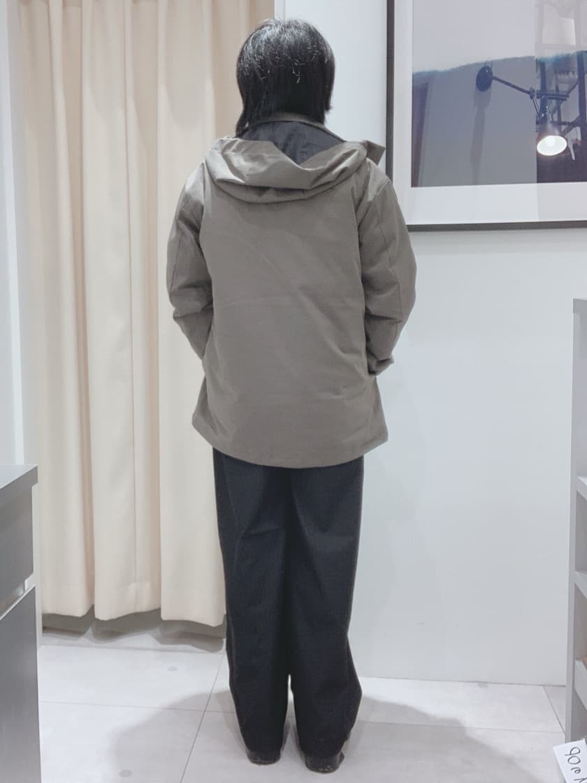 坂。さんの「THE SHOP TK｜【3WAY】中綿ライナー付き カルゼコート　洗濯機OK/ON・OFF対応」を使ったコーディネート