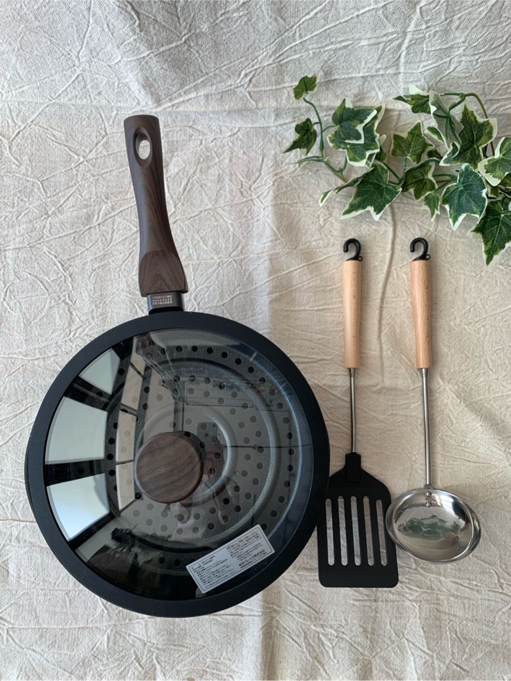 mikachoさんの「212 KITCHEN STORE｜KIMURAnoFRYING PAN（キムラノフライパン）BK」を使ったコーディネート