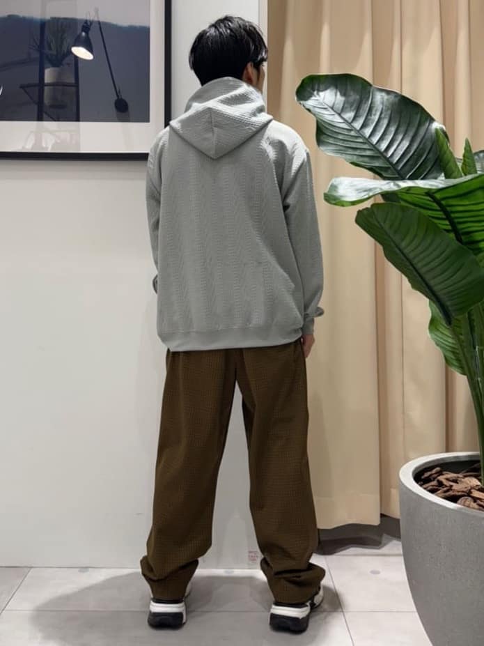 はさんの「THE SHOP TK｜フクレキルトパーカ 【洗濯機OK】」を使ったコーディネート