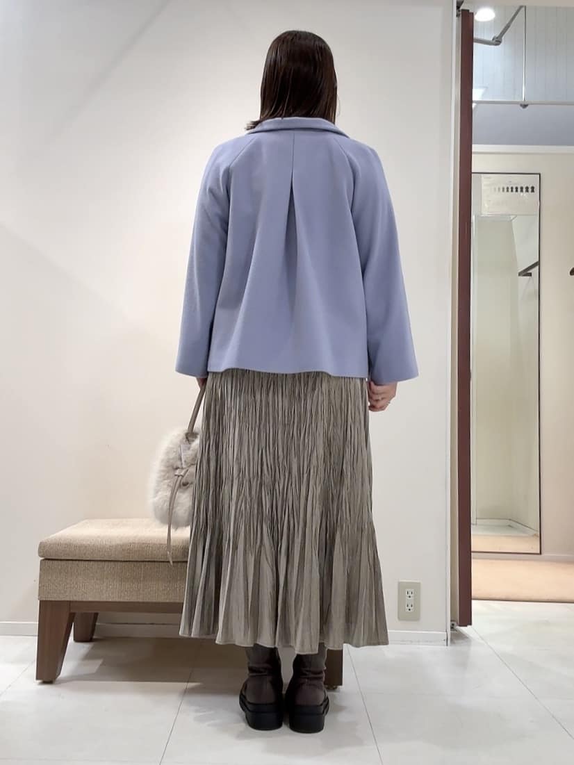YUIさんの「UNTITLED｜【着回しが効く／オンオフアウター】ウールショートコート」を使ったコーディネート