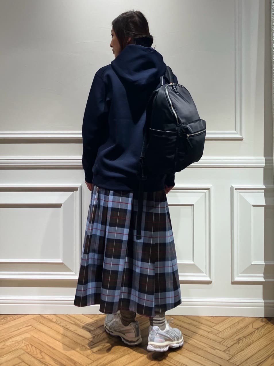 TSUKUIさんの「DRESSTERIOR｜【再入荷/荷重軽減】サスペンションマルチポケットリュック」を使ったコーディネート