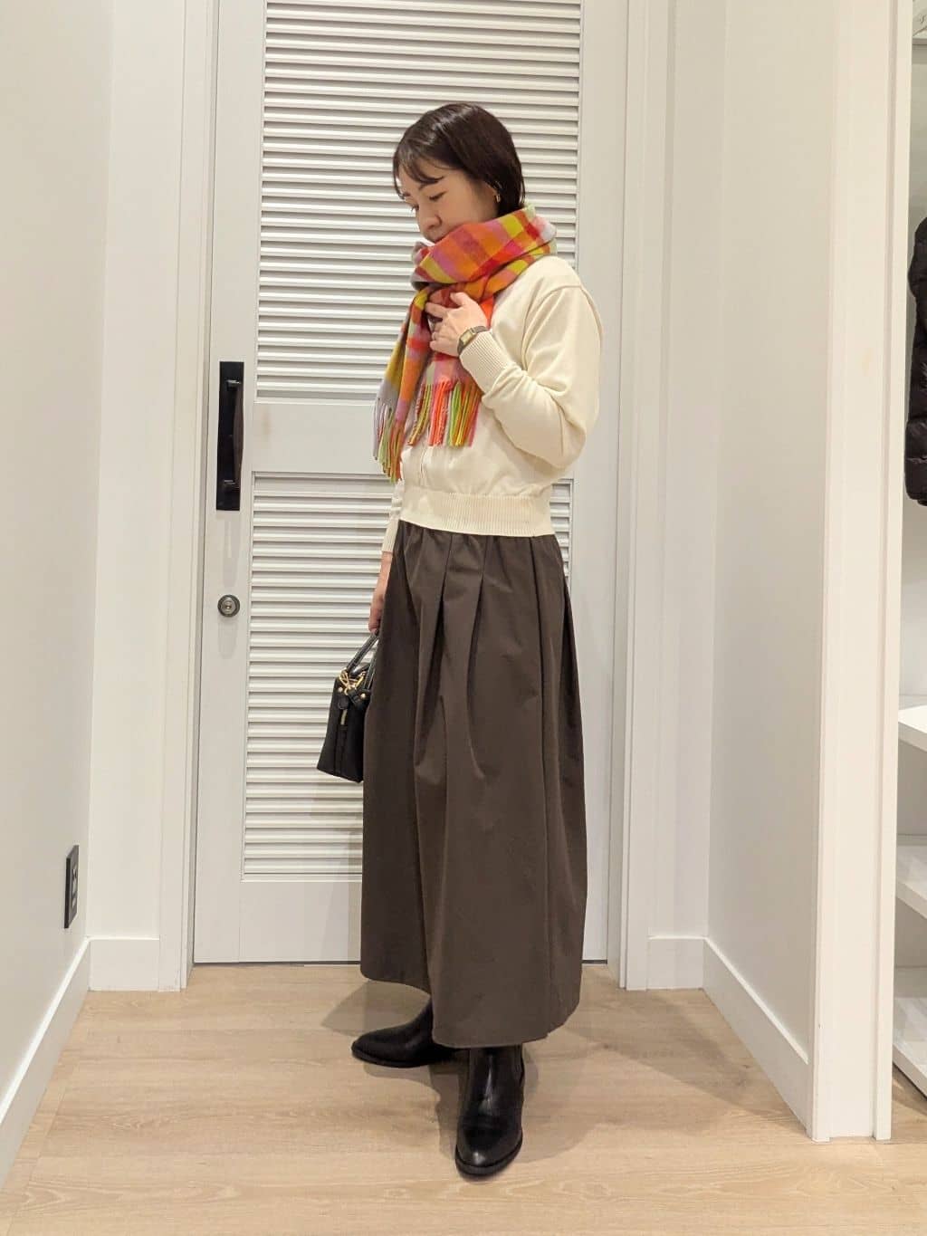 enさんの「Dessin｜【2WAY】ラウンドフォルムショルダーバッグ」を使ったコーディネート