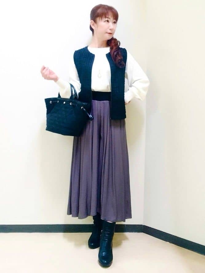 花さんの「Reflect｜【すっきりシルエット】ショート丈ダウンコート」を使ったコーディネート