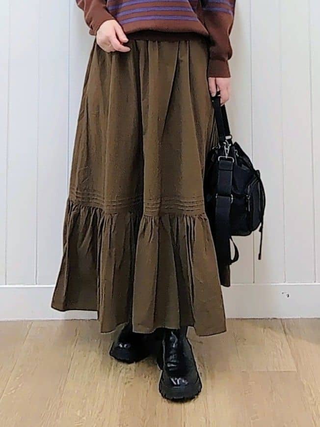 itoさんの「Dessin｜【ユニセックス／洗える】コットンカシミヤブレンドセーター」を使ったコーディネート