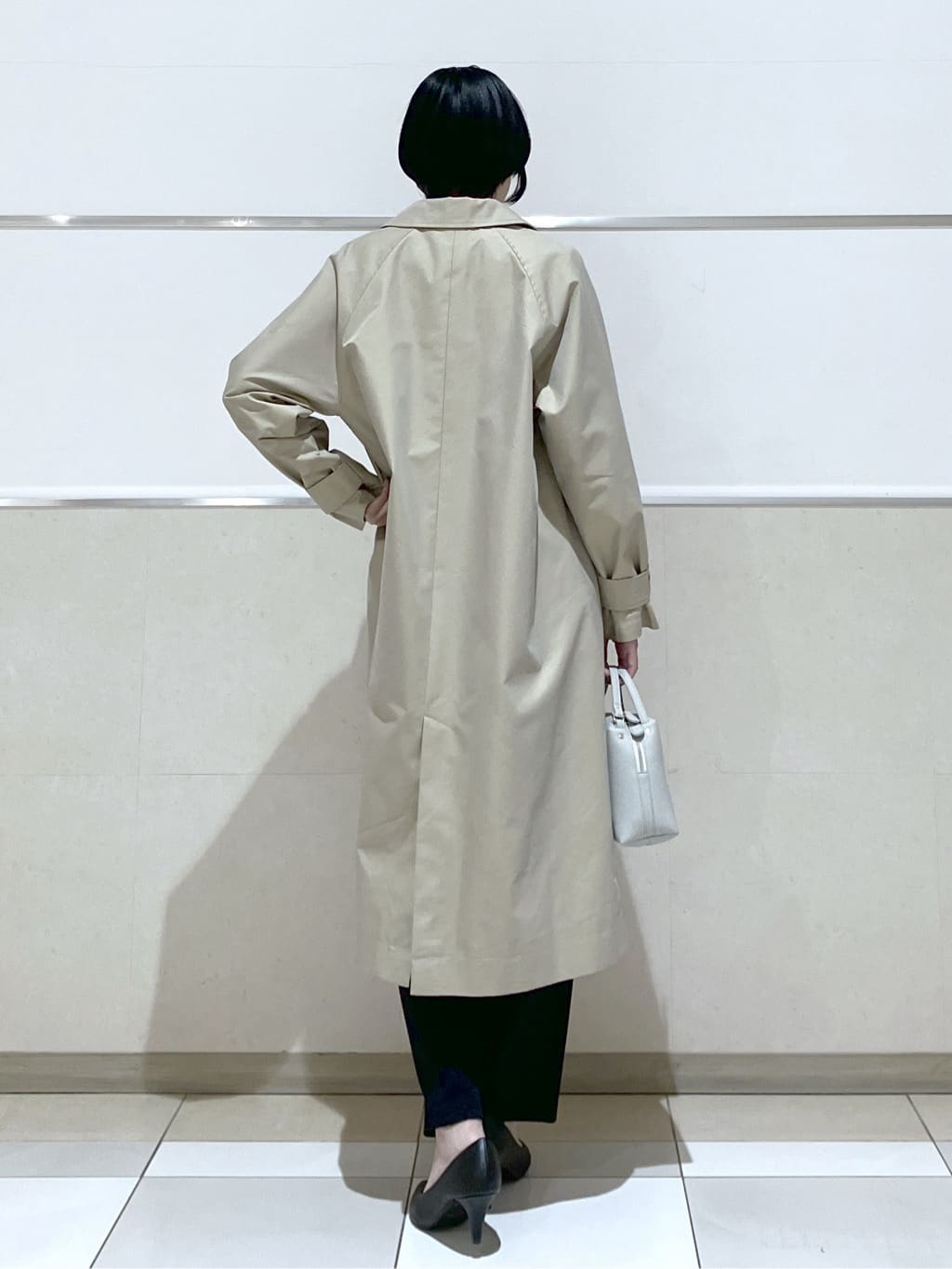eriko さんの「Dessin｜シャンブレースプリングコート」を使ったコーディネート