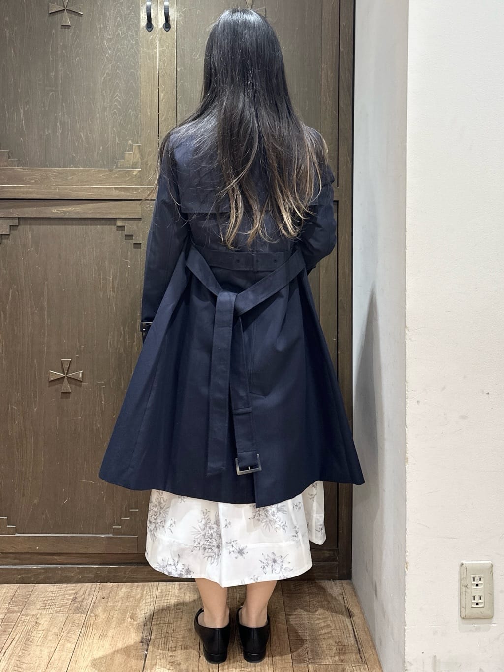 kanaさんの「index｜撥水トレンチコート【洗濯機OK／花粉対応】《XS～3L》」を使ったコーディネート