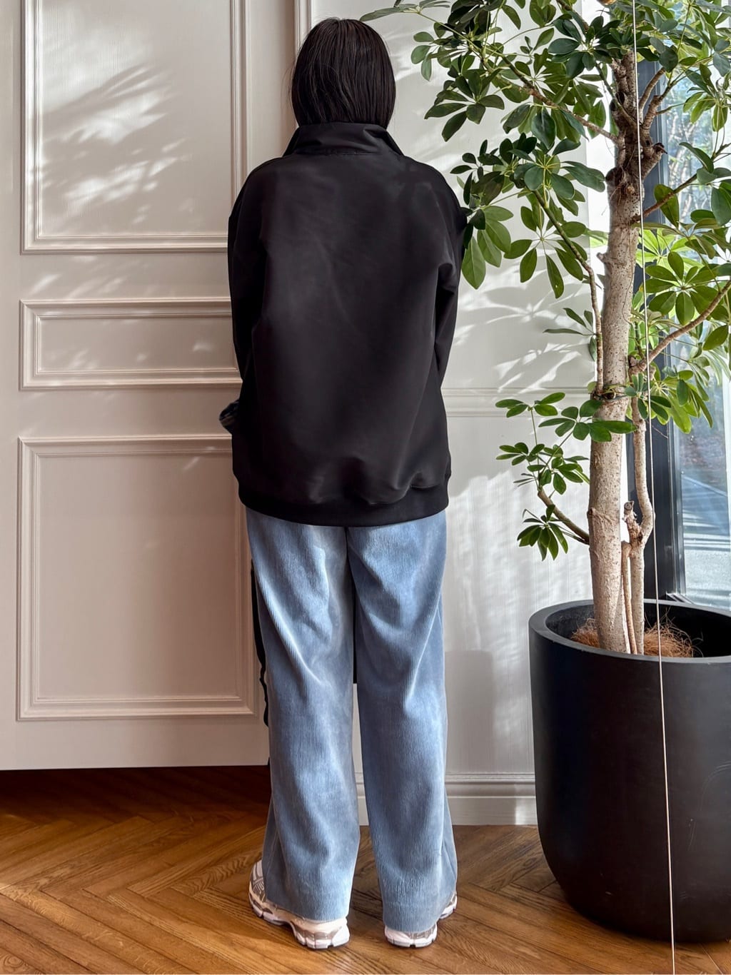 nakaoさんの「DRESSTERIOR｜【再入荷/荷重軽減】サスペンションマルチポケットリュック」を使ったコーディネート