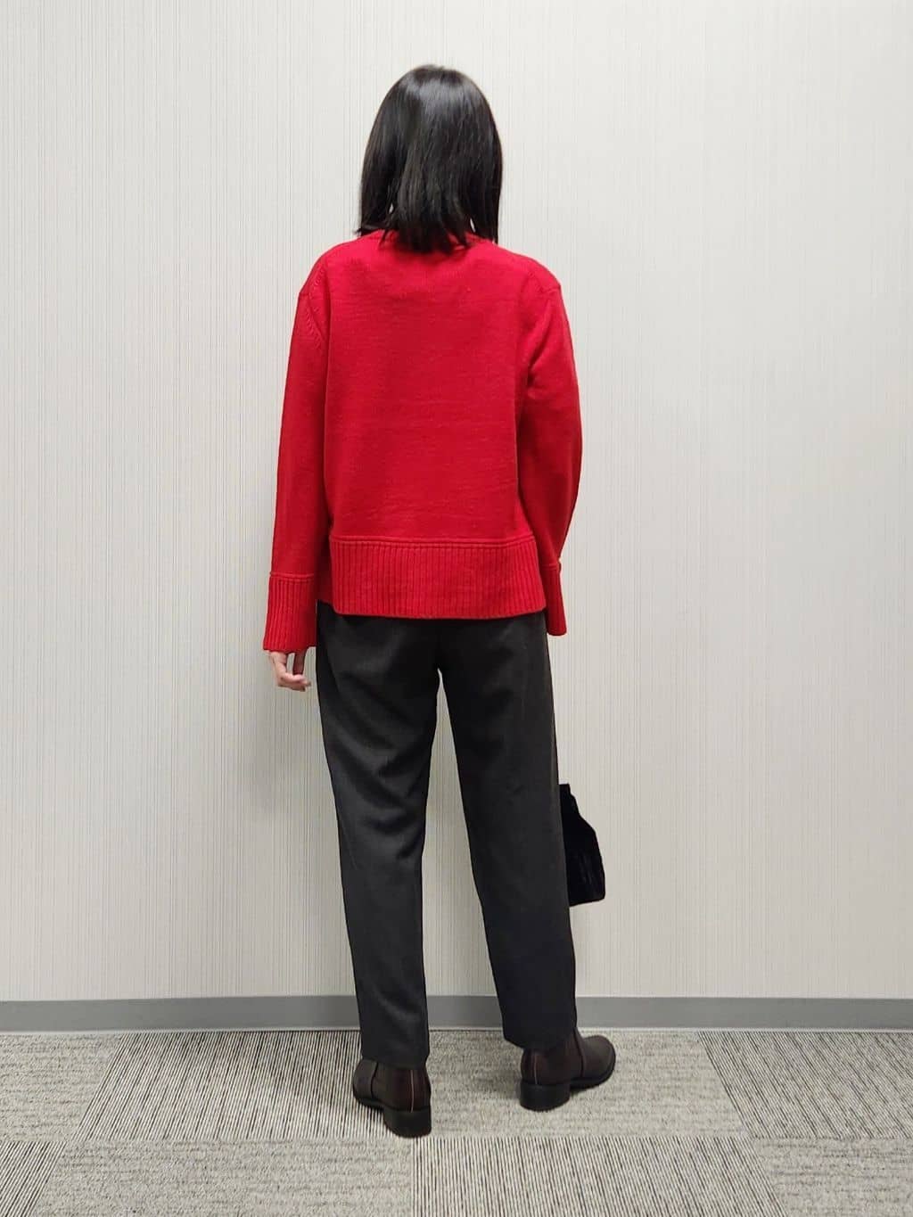 naraさんの「Dessin｜【洗える】センタータックラインハイネックニット」を使ったコーディネート
