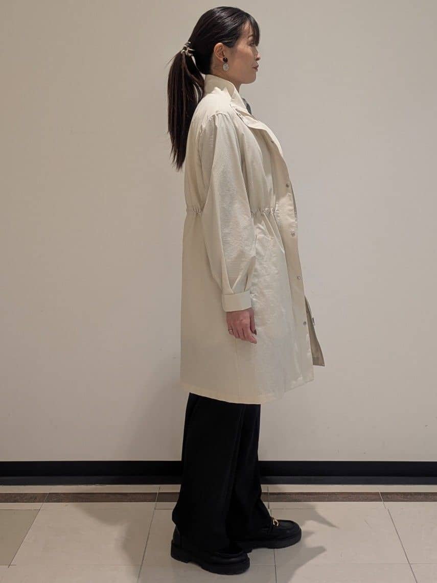 mikiさんの「COUP DE CHANCE｜【手洗い可】ラメ混ニットトップス」を使ったコーディネート