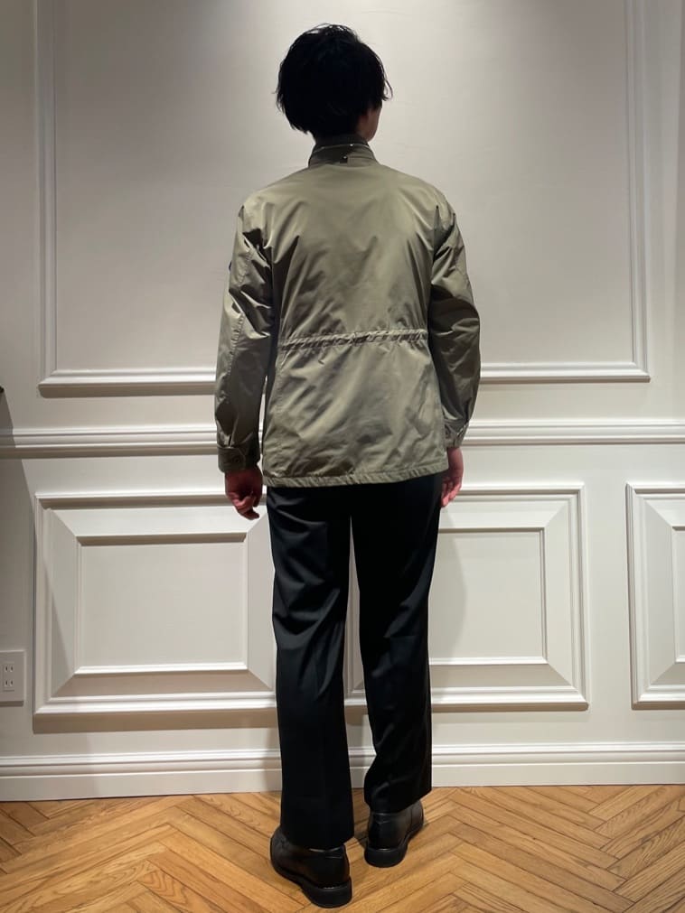 橋本さんの「DRESSTERIOR｜◆オーバーラップサークルジャカードニット」を使ったコーディネート