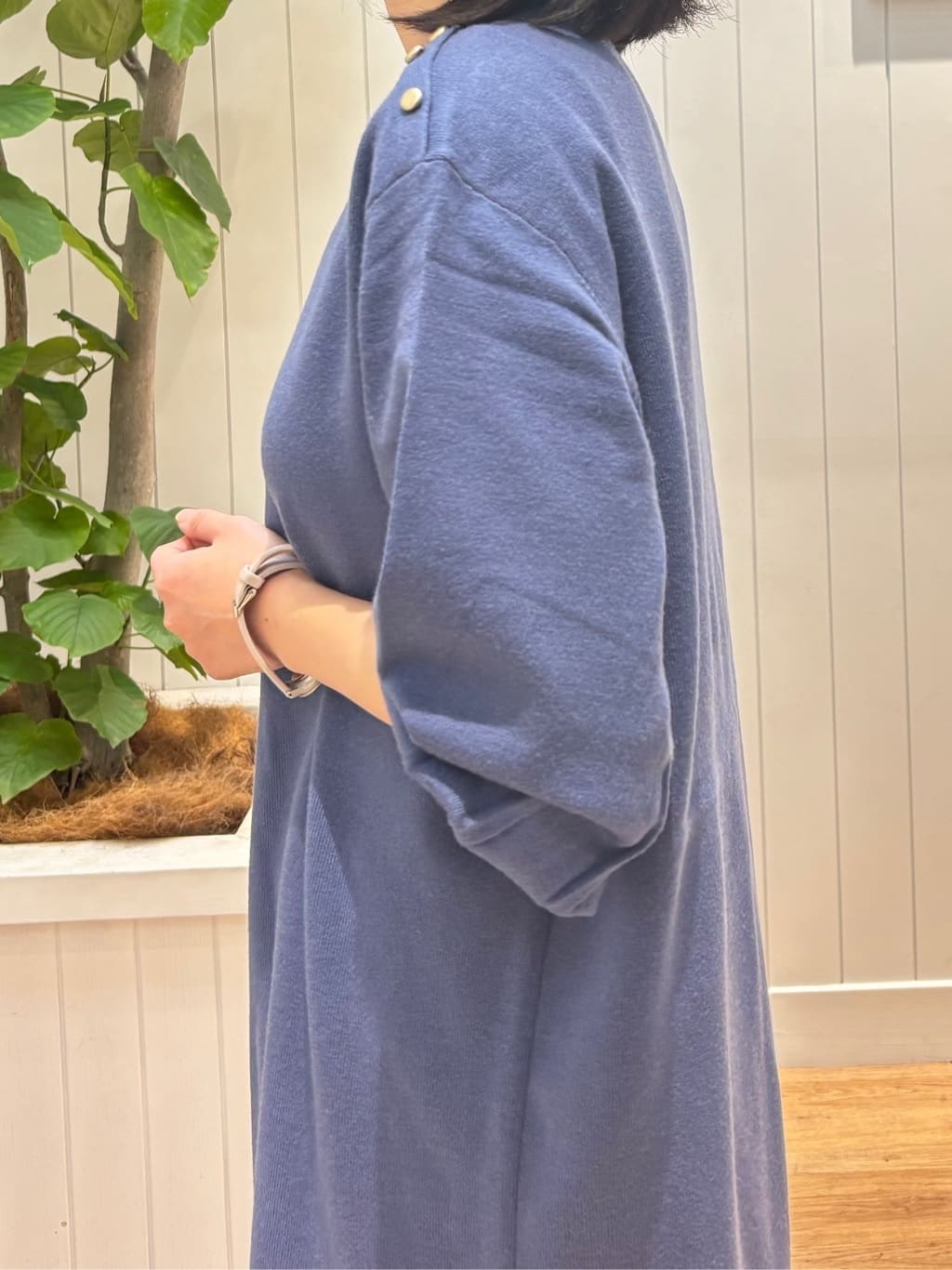 OKADAさんの「Dessin｜【2点セット／洗える】パンツレイヤードワンピース」を使ったコーディネート
