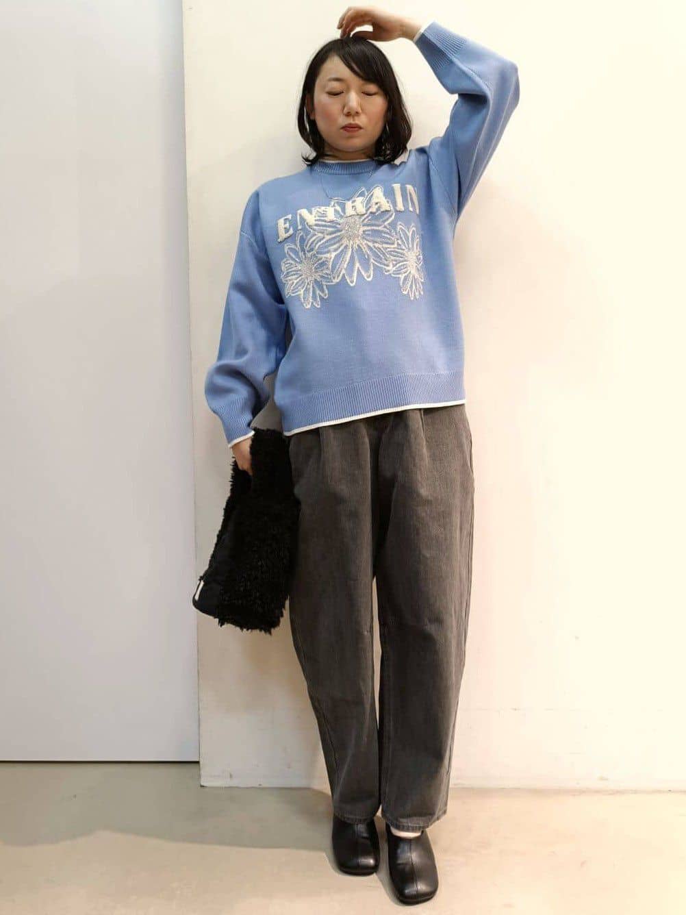 あんさんの「THE SHOP TK｜【ぎゅっとされているような暖かさ】撥水中綿ブルゾン」を使ったコーディネート
