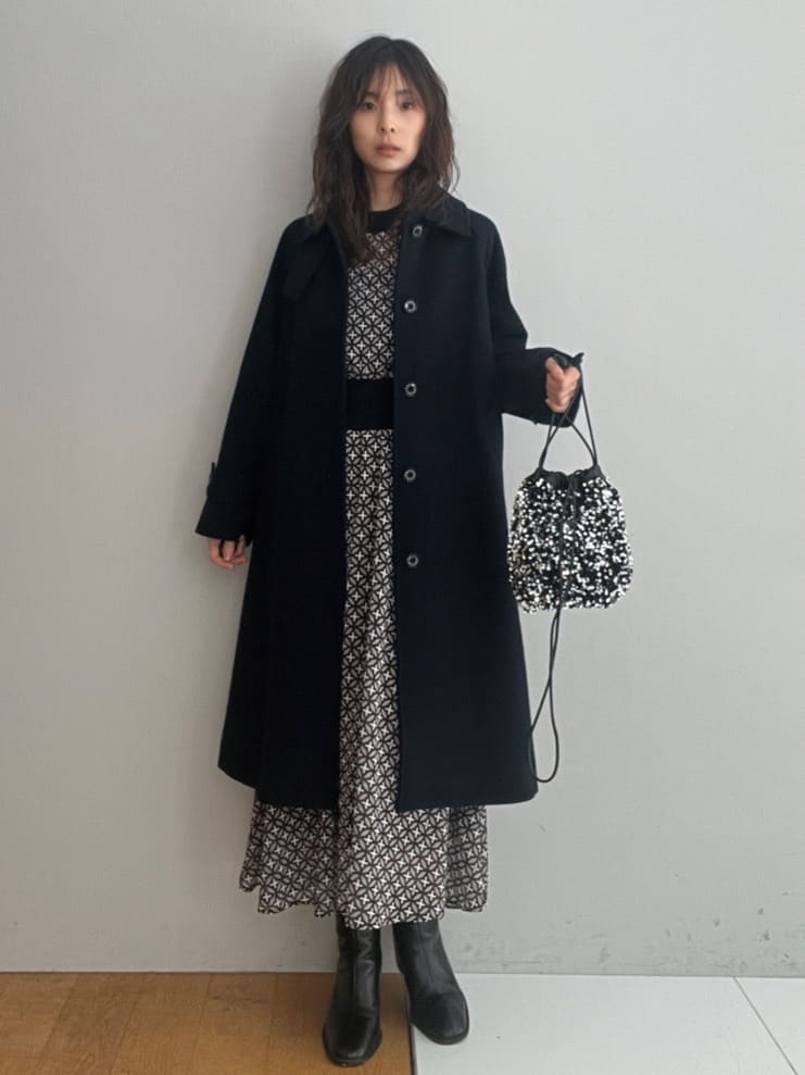 misaさんの「DRESSTERIOR｜【再入荷/otonaMUSE5月号掲載/ウォッシャブル】オーバーラップサークル シアードレス」を使ったコーディネート
