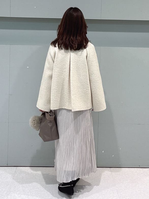 makiさんの「UNTITLED｜【8色展開/洗える】ウールカシミヤ ハイネックニット」を使ったコーディネート