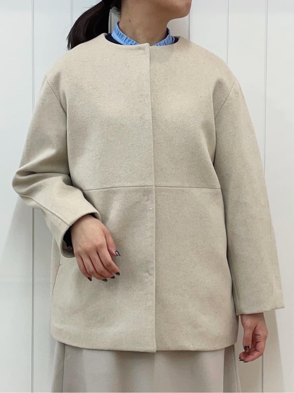 Mayaさんの「Dessin｜ウールカシミヤカーディガン」を使ったコーディネート